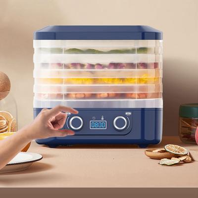5-слойная интеллектуальная сушилка для фруктов, овощей, мяса, сушеных закусок для домашних животных, долговечная термостатическая сушилка для продуктов