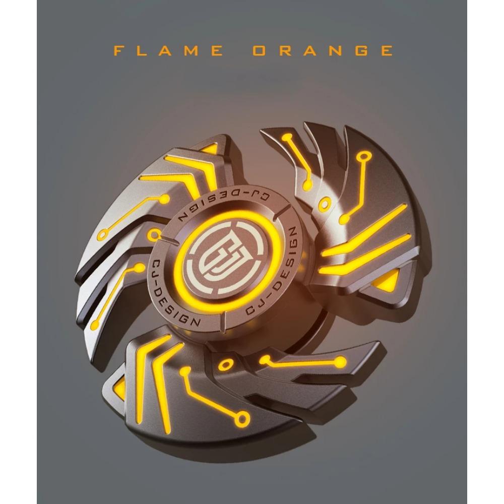 Сплав металла Fidget Spinner светящийся вращающийся наконечник волчок антистрессовые игрушки для снятия стресса игрушки для снятия стресса тревожность дети