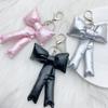 Y2K Корейский 3D Брелок с Бантиком Простой Брелок с Бантом Подвеска для Сумки Украшение для Подвешивания на Сумку Подарки для Девочек