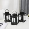 Outdoor Candle Holder Lawn Camping Candle Lantern Fashion Hanging Lantern  Garden
