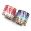 Stars Washi Tape 500cm Decorative Adhesive Tape School Journal Supplies Gold Foil Scrapbooking Kawaii Stationery Masking Tape