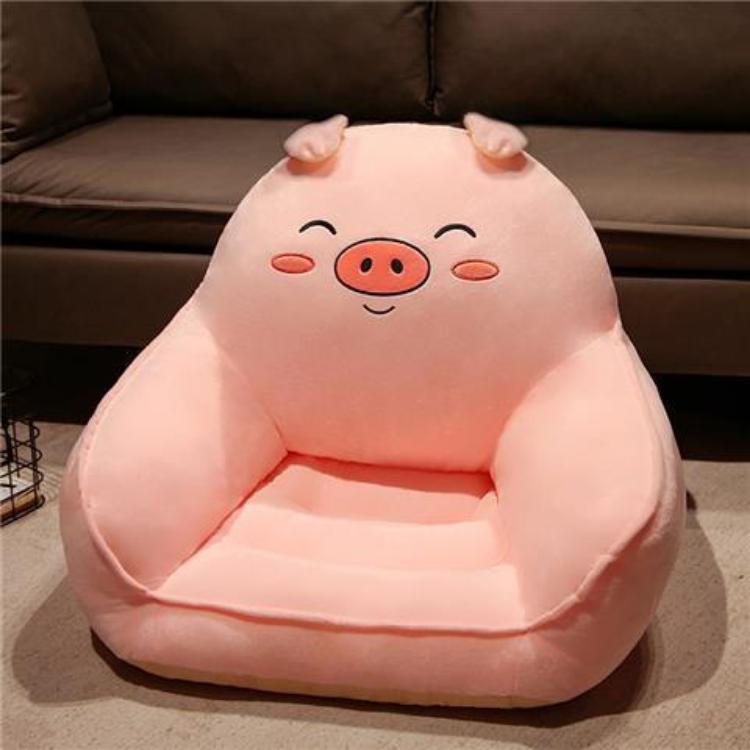 Детская плюшевая подушка, удобная подушка, милое животное, кролик, кошка, свинья, единорог, утка, детские сиденья, чехол для дивана, мультяшный диван