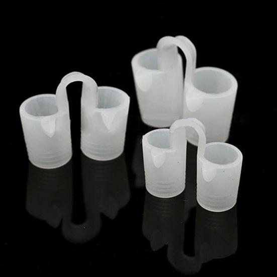 Mini Reusable Silicone Anti-snoring Nose Clip Snoring Stopper Device for Home Dormitory Travel
