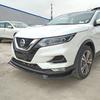 Комплект переднего сплиттера для Nissan Qashqai 19-20: Износостойкие, Модифицированные боковые юбки и передний сплиттер