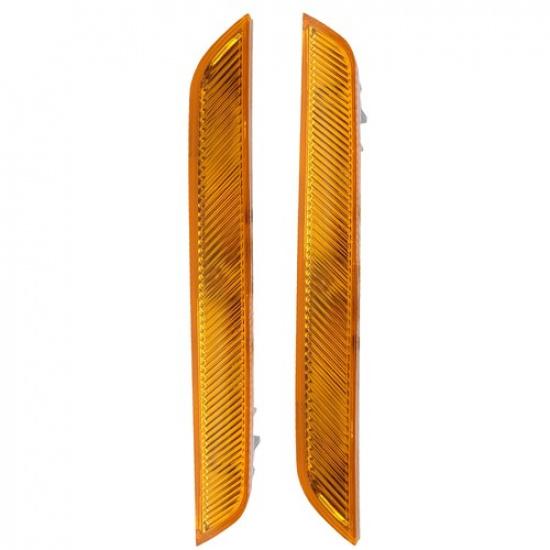 Front Bumper LH RH Reflector Side Marker Amber For BMW X5M 2010-2013 63147179992