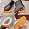 Rain Shoes Women's Fashion Outer Wear Overshoes Waterproof Rubber Shoes Work Non-slip Adult Short Rain Boots