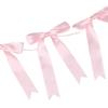 Bowknot Bowknot Garland Satin Ribbon Garland New Bow Garland Banner  Wedding Decor