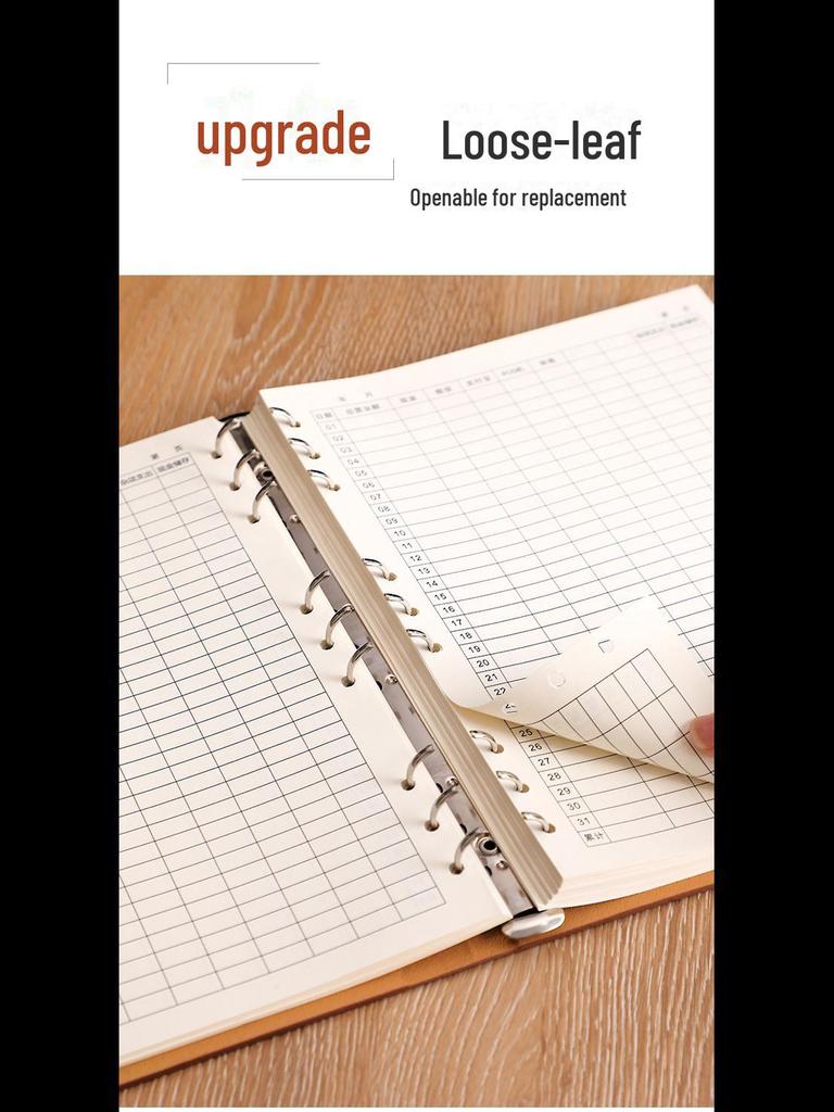 Ежедневный учет расходов B5. Книга учета с отрывными листами.