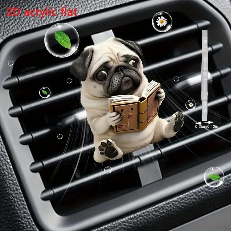 Автомобильный дефлектор вентиляции Клипсы для духов 2D Освежитель воздуха Диффузор Кондиционирование Ароматерапия Клипса для духов Украшение салона автомобиля