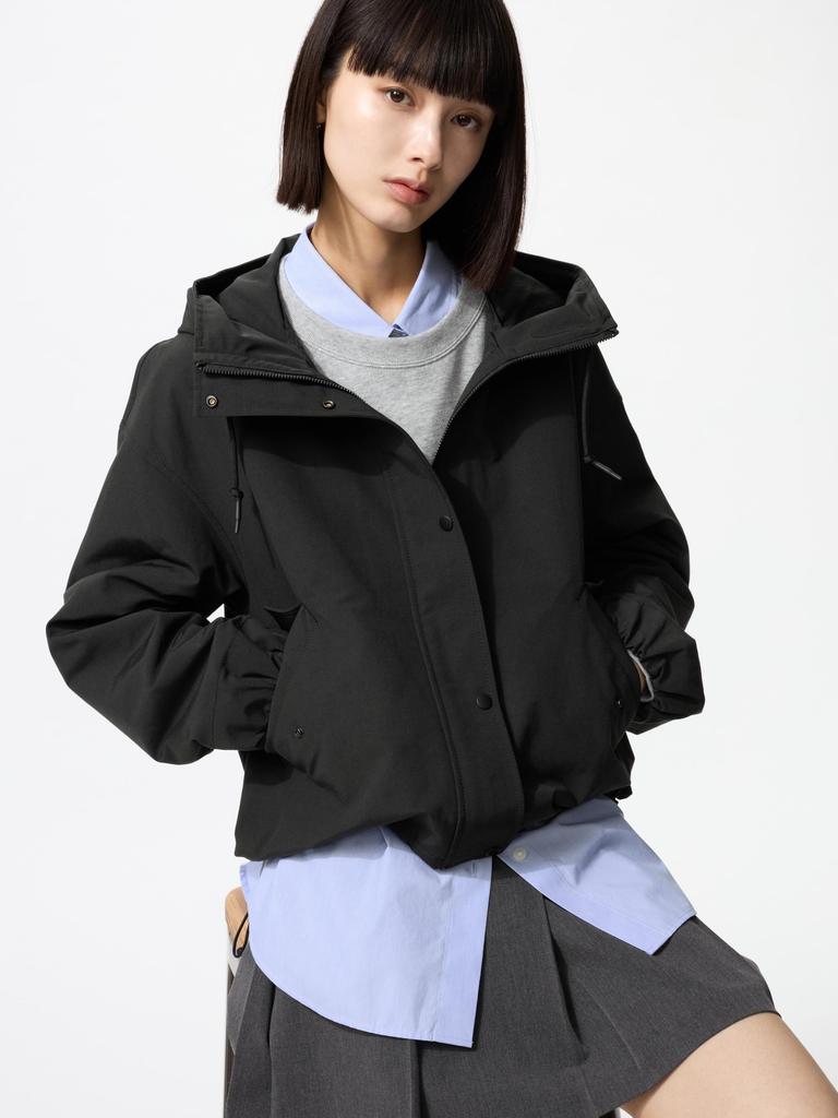 Uniqlo Cotton Blend Short Parka