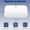 Windshield Sun Shade,Car Sun Shades Blocks UV Rays,Sun Shade For Car Windshield Fit For Cars,SUV,Truck,Car Sun Shade Windshield Blocks Heat And Keep