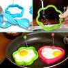 Creative Flower Shape Silicone Omelette Shaper Egg Frying Mold Egg Cooking Mould Essential J19