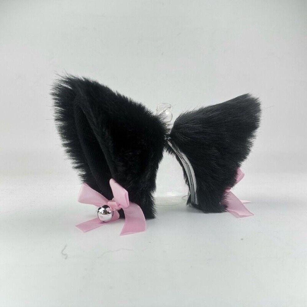 1 пара мотоциклетных шлемов с кошачьими ушками, милые плюшевые наклейки, шлем для мотокросса, полнолицевой шлем для бездорожья, декор для косплея