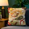 Beautiful illustrations in cartoon books  Pillow Case Natural Linen Pillow Case DoubleSided Decor Sofa Pillowcase Home Decor
