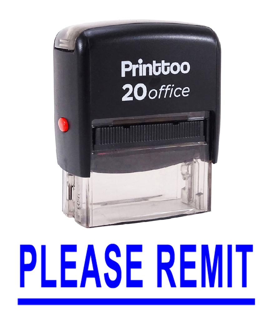 Printtoo Office Стационарные ПОЖАЛУЙСТА, ОТПРАВЬТЕ Самокопирующийся резиновый штамп на заказ