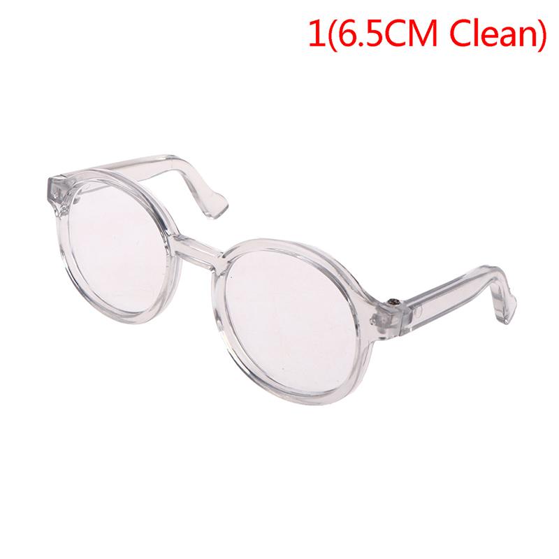 Plush Doll Glasses Accessory Round Frame 6.5/9.5Cm Eyewear Clear Lens