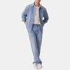 Levis Удобная Повседневная Простая Джинсовая Куртка на Одной Пуговице с Длинным Рукавом Мужские куртки 004ZF-0000