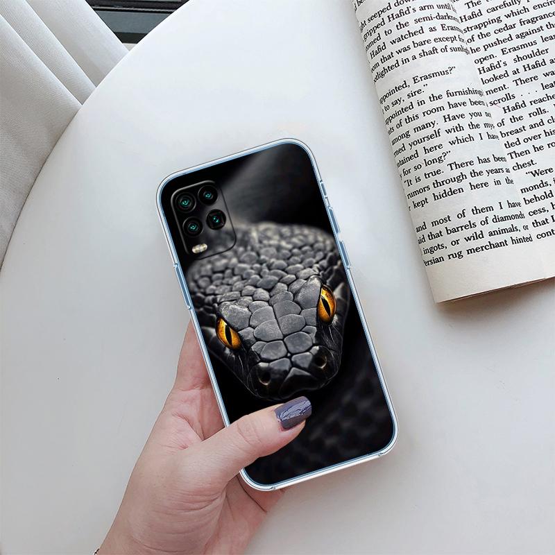 BH15 Cobra Snake Transparent Phone Case for Motorola Moto G40 G04 G05 One Ace Action Fusion + Plus Hyper Macro Vision Zoom