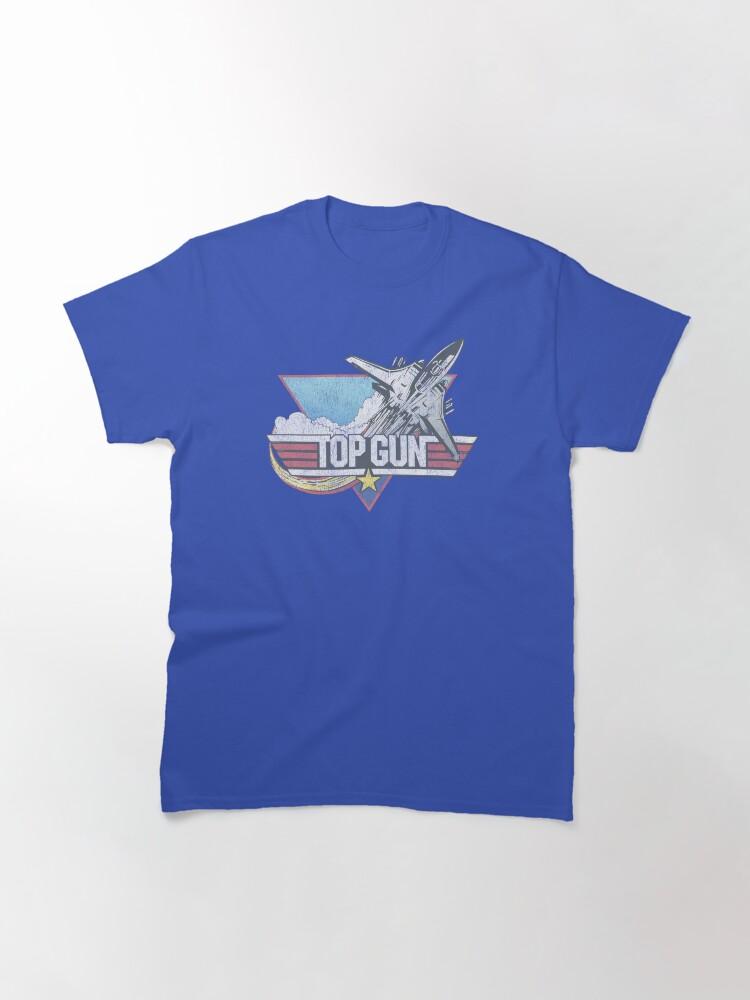 Top Gun Top Gun Retro Inverted Jet Logo Classic T-Shirt