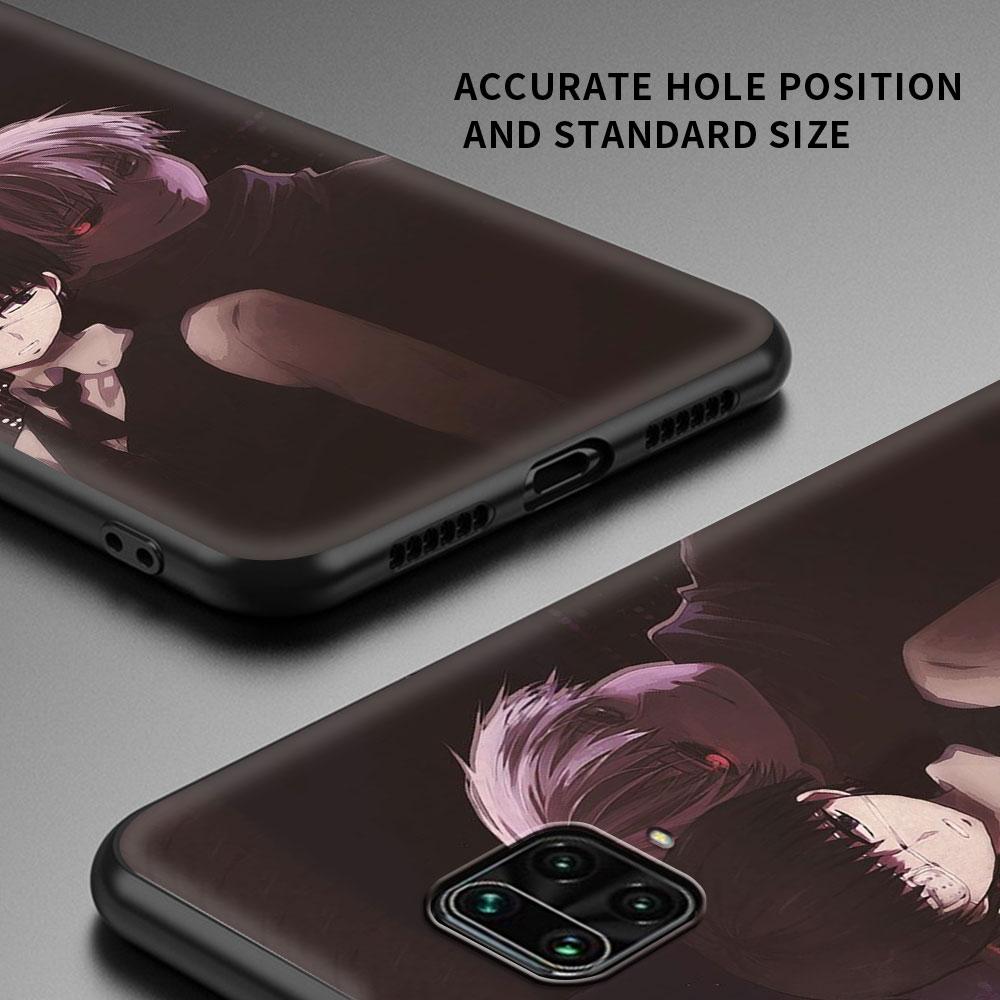 Чехол аниме «Токио вурдалаки» для Xiaomi Redmi Note 9S 9 8 10 Pro 7 8T 9A 9C 8A 7A 6 6A, черный мягкий чехол для телефона 9T K40 Funda Coque Capa