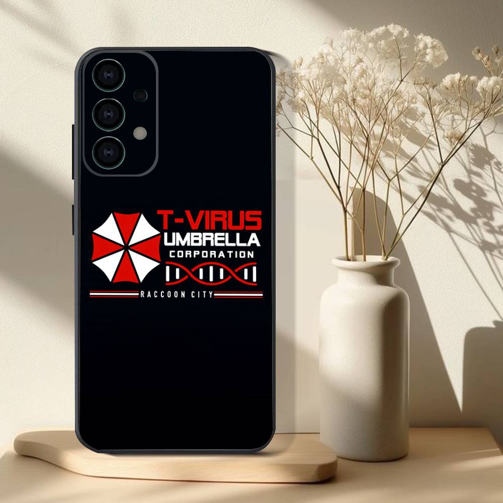 Чехол для телефона-видеофона из игры Resident Evil для Samsung S 25,24,23,22,30,21,10,9,Ultra,Plus,Lite,FE,4,5G Черный Мягкий Чехол