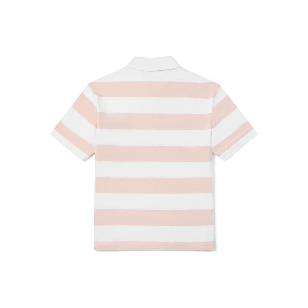 Vans Polo Shirts Women's Pink Polo Collar Moderate Straight Fit VN0002E6YM5