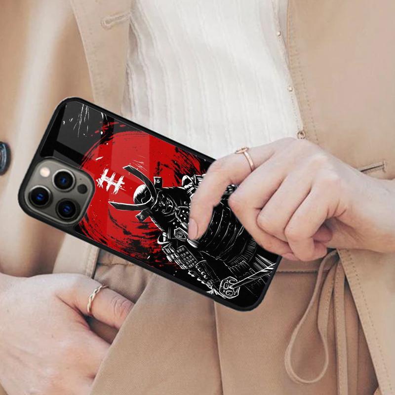 Japan Samurai Ninja Magnetic Phone Case For APPLE iPhone 17 Air 16 14 13 12 Pro Max 15 Plus Wireless Charge With MagSafe Cover
