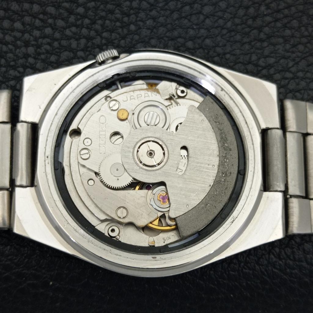 ПОДЛИННЫЕ ВИНТАЖНЫЕ МУЖСКИЕ ЧАСЫ SEIKO 5 AUTOMATIC JAPAN 7009A С ОРИГИНАЛЬНЫМ ЦИФЕРБЛАТОМ a702472-5