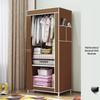 Easy-to-Assemble Bedroom Wardrobe Cabinet for Rental Room Storage