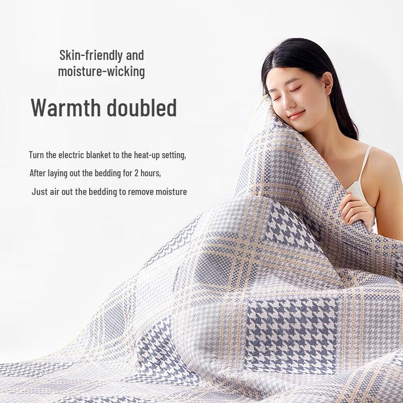Rainbow Dual Control Electric Blanket