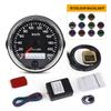 CNSPEED 220 км/ч GPS Спидометр Счетчики оборотов 12 В 24 В 85 мм Датчик скорости Светодиодный и GPS-антенна Для Автомобиля Грузовика Лодки