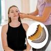 Lymphatic Contour Face Brush,Dry Brushing Face Brush,Lymphatic Drainage Massager