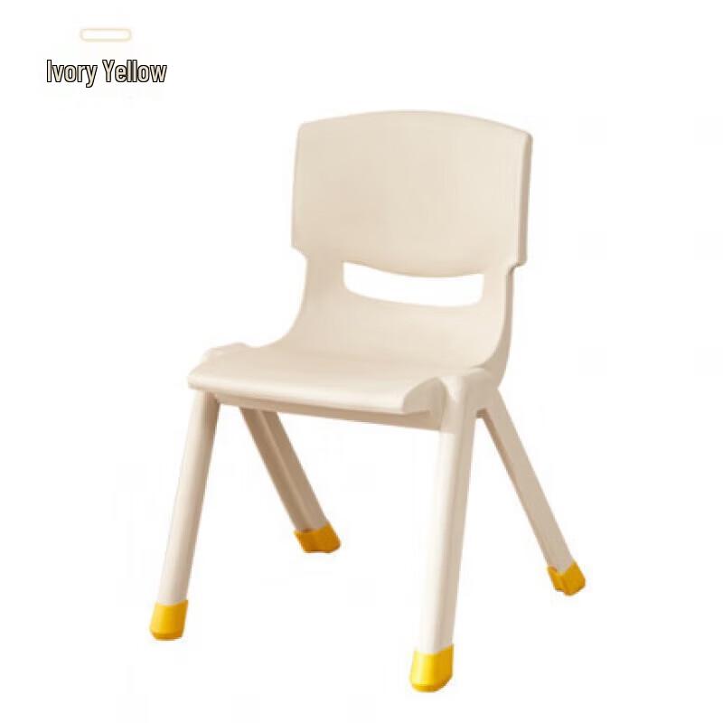 Qicaijiang Kids Thickened Plastic Cartoon Backrest Chair