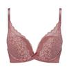 By Inner Set Daisy Lace Dream Bra Deep V Bra Shorts Set AMST1150 WHU2 Hikini JX 1345 B65M [Amostyle Triumph] & + Women's (Pink)