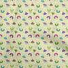 Cotton Poplin Beige Fabric Kids Safari Print Quilting Supplies Print Sewing Fabric By The Yard 42 Inch