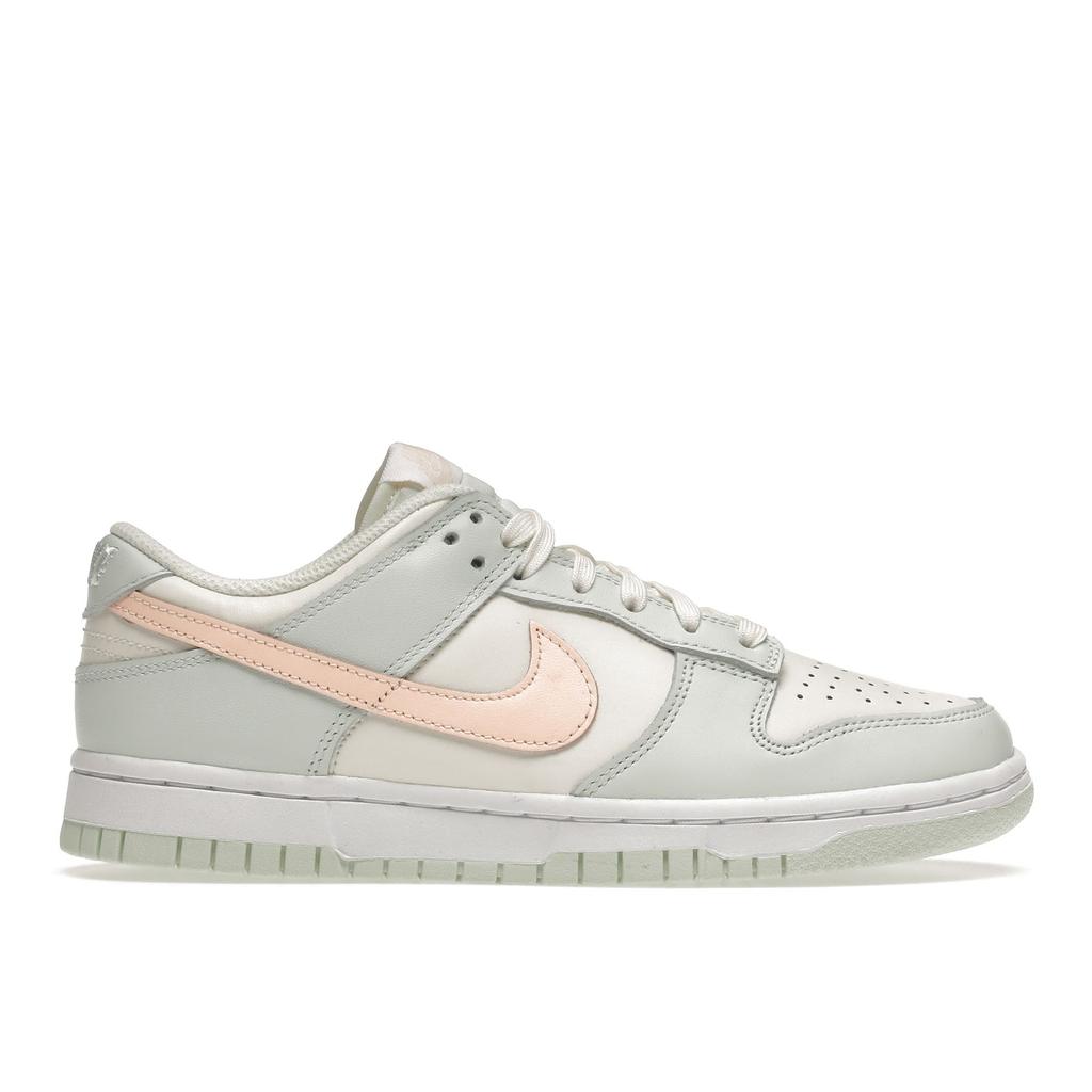 Nike Dunk Low Barely Green Women Sneakers Sail Crimson-Tint White DD1503-104