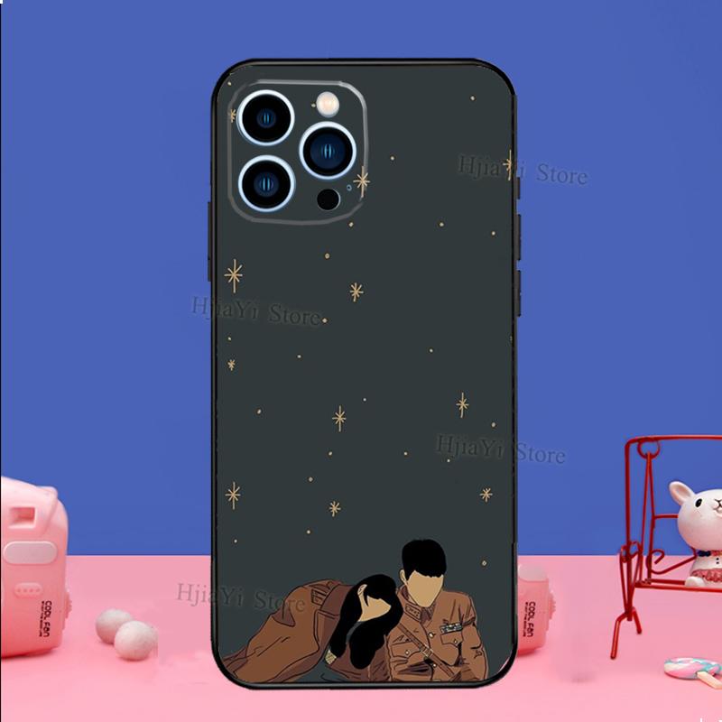 Чехол для телефона "Аварийная посадка любви" для iPhone 16 15 12 13 Mini 11 14 Pro XS Max Plus X XR Силиконовый чехол