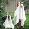 Halloween Pet Costume Scary Dog Cosplay Ghost Cloak Hood Outfit Breathable Festive Apparel for Halloween Christmas Masquerade