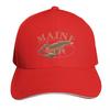Maine Lobster Vintage Design Baseball Cap Sunscreen Golf Cap custom caps Baseball Unisex Womens