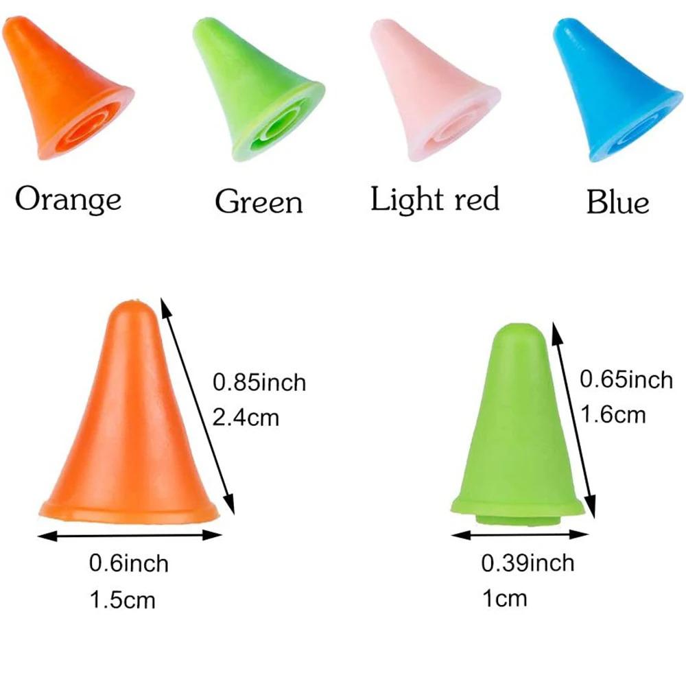 5PCS Sweater Knitting Tools Plastic Pin Buckle Color Knitting Needle Tip Stoppers