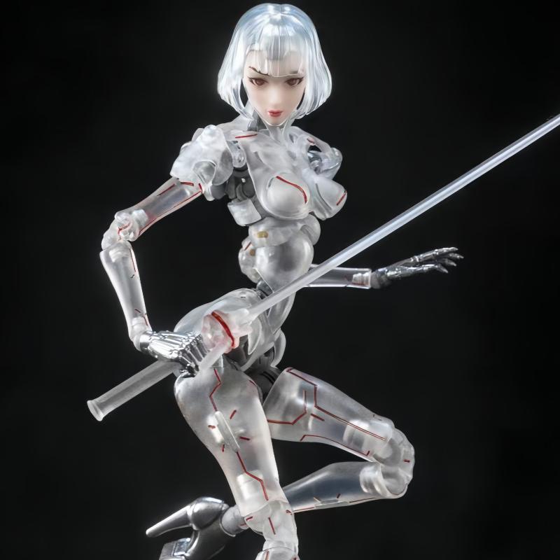 Научно-фантастическая фигурка андроида 1/12 Агент ИИ Femella C1 Фигурка на шарнирах Модель Коллекционная GK Игрушка Настольное аниме Украшение Подарок