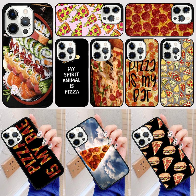 Capa Black Pizza New Phone Case Back Cover for iPhone 17 Air 16 15 14 13 11 12 Pro Max Plus Fundas Coque