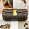 [Б/у] Сумка Papillon Trunk Monogram с цепочкой и застежкой S-Lock, из холста с покрытием и кожаной отделкой - в отличном состоянии #1PXSU2D