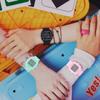 Casio Женские кварцевые часы Baby-G с resinным корпусом, водонепроницаемостью 100 м, ударопрочностью, будильником BGD-10-3