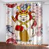 3D Animal Cat Series Shadowing Curtains 2 Pieces Гостиная Спальня Домашнее украшение Крючок Перфорация
