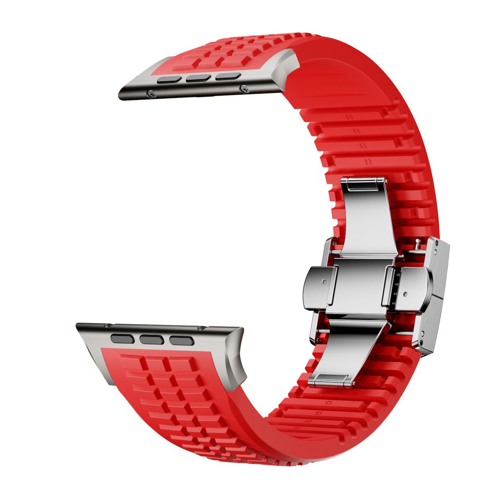Мужской силиконовый ремешок-петля для Apple Watch 49 мм Ultra 2 Sport Correa для Iwatch 10 9 8 7 45 мм 46 мм 6 5 4 Se 44 мм Аксессуары