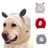 Pet Supplies Knitted Ears Pet Hat Fall And Winter Warm Pet Head Cover Dog Hat