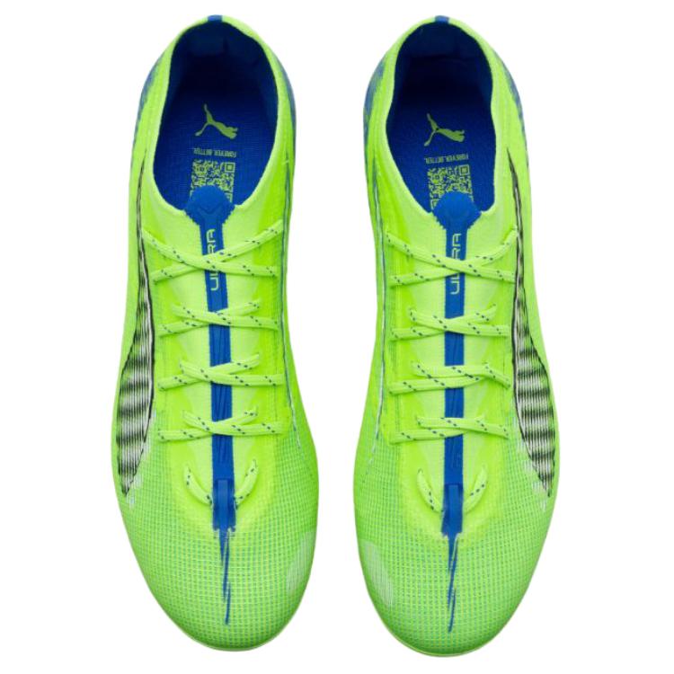 Puma Ultra 5 Pro Удобные Мягкие Футбольные Бутсы Мужские Футбольные Бутсы Зеленые 107886-03