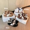 Su Yinyin Has the Same Thick-soled Inner Height-increasing German Training Shoes for Women's New Suede Crescent Moon Duck Shoelaces, Sports and Leisur
