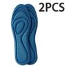 2Pcs/4Pcs Memory Foam Insoles Anti-bacterial Anti-odor and Breathable Insoles Man Sports Shoes Outdoor Sports Running Insoles